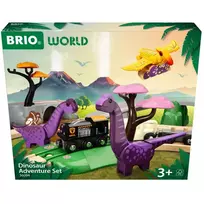 Brio World Dinozaurų nuotykių rinkinys, traukinys