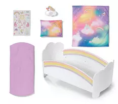 Lovytė lėlei ZAPF creation BABY born Rainbow 835999, tinka 43 cm lėlėms