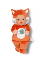BABY born for babies Fox 26 cm – lėlė kūdikis lapė, mergaitė/berniukas, 260 mm, įvairiaspalvė