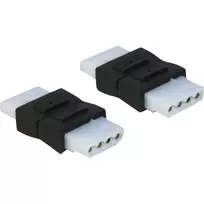 DeLOCK 65045 – Adapteris maitinimo jungtims, 4 kontaktų (M) – 4 kontaktų (M), vidinis maitinimo šaltinis