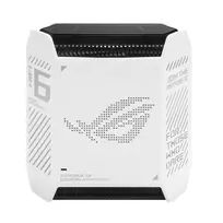 ASUS ROG Rapture GT6 Triju juostų (2.4 GHz / 5 GHz / 5 GHz) Wi-Fi 6 (802.11ax) Baltas 4 vidiniai