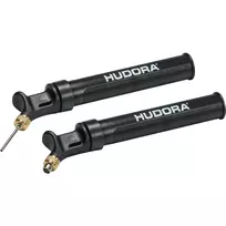 Hudora In & Out oro pompa kamuoliams 76192, juoda