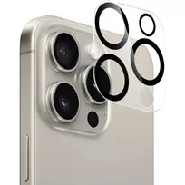 NEVOGLASS 3D kameros apsauginis stiklas iPhone 16 /16 Plus