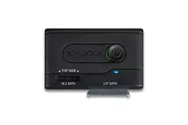 ICY BOX Ez-adapter – 2,5 colio ir M.2 SATA kietojo disko / SSD adapteris į USB 3.2 Gen 1