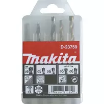 Gręžtų rinkinys Makita – 5 vnt. – 5 mm 6 mm