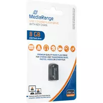 MediaRange Nano USB atmintukas - 8GB - USB 2.0 - Juodas (MR920)