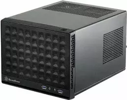 Kompiuterio korpusas SilverStone SUGO SG13 Mini-D juodas