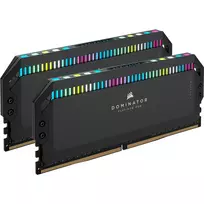Corsair Dominator Platinum DDR5 64GB (2x 32GB) 6400 MHz juodas atminties rinkinys CMT64GX5M2B6400C32