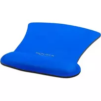 Delock Ergonomiškas pelės kilimėlis su riešo atrama mėlynas 255 x 207 mm (12699)