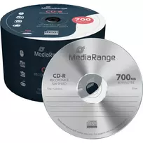CD-R laikmenos 700MB 52X 50 vnt. pakuotė / MR207 Mediarange