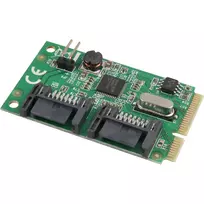 Delock Mini PCIe I/O PCIe pilno dydžio 2 x SATA 6Gb/s (95233)