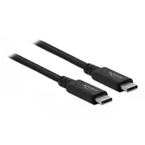 Delock USB-C (vyriškas) į USB-C (vyriškas) laidas – USB4 / Thunderbolt 3 / DisplayPort – 20 V – 5 A – 80 cm – palaiko Power Delivery 3.0, 8K 60 Hz (7680 x 4320)