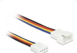 Delock Verlängerungskabel PWM Lüfteranschluss 4 Pin 30 cm