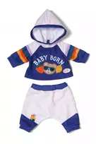 BABY born Jogging kostiumas mėlynas 43 cm lėlės drabužių rinkinys