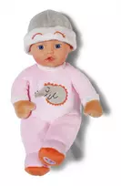 BABY born for babies Sleepy Rose 30 cm lėlė kūdikiams, minkštas kūnas, daugiaspalvė
