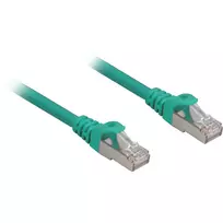 Tinklo kabelis Sharkoon Cat.6a SFTP RJ-45 Cat6a 1,5 m Žalia