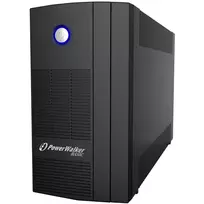 PowerWalker Basic VI 1000 SB nepertraukiamo maitinimo šaltinis (UPS) 1000VA, 3xAC išėjimai, bokštas, juodas (10121068)