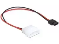 Delock maitinimo laidas Molex 4 kištukas į Slim SATA 6 lizdą 24 cm