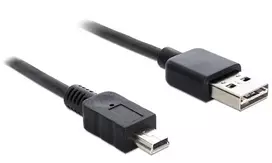 USB kabelis DeLOCK 3m USB 2.0 A - mini USB m/m