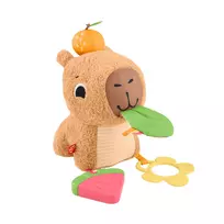 Minkštas žaislas kapibara Fisher-Price Snuggly Snacky Capy nuo 0,5 metų