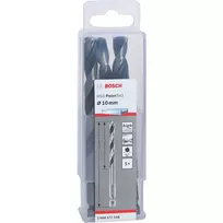 HSS PointTeQ grąžtas metalui 5 vnt. 10 mm šešiakampis kotas ilgis 133 mm