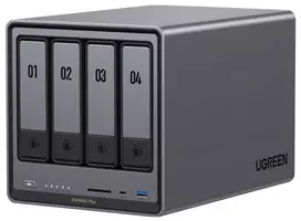 Ugreen NASync DXP4800 Plus stalinis NAS Intel® Pentium® Gold 8505 8GB DDR5 0 TB UGOS Pro