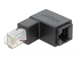 Adapteris RJ45 kištukas žemyn kampu DeLOCK 86423