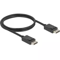 DisplayPort kabelis DeLOCK 81174 1 m juodas DisplayPort į DisplayPort