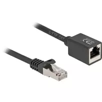 DeLOCK 90309 RJ-45 Cat6a tinklo kabelis 2 m Juodas