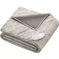Beurer HD 75 Cosy Nordic šildoma antklodė, 130 x 180 cm, pilka