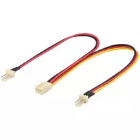 Wentronic Goobay Vidinio kompiuterio maitinimo laidas - 2x 3 kontaktų kištukas > 3 kontaktų lizdas (93880)