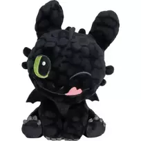 Dragons: Toothless, happy, pliušinis žaislas 18 cm
