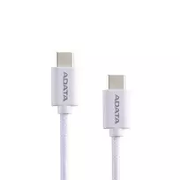 USB-C į USB-C laidas ADATA CACC-200PN-WH, USB 2.0, 2 m, baltas