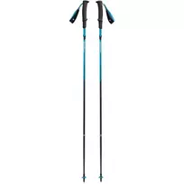 Trekkingo lazdos Distance Carbon Z, Fitness Device antracito/mėlyna, 1 pora, 105 cm