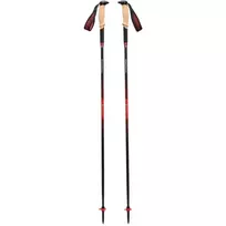 Trekking lazdos Pursuit Carbon Z, Fitneso įrenginys Antracitas/oranžinė, 1 pora, 130 cm