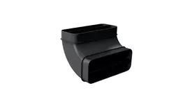 Gartraukio dalis NEFF Z861SB2 – juodas plastikas, 222×161 mm, 360 g