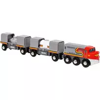 Traukinys BRIO World Santa Fe Train Trains of the World įvairiaspalvis