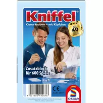 Kniffelblock, kauliukų žaidimas