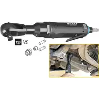 Pneumatinis veržliasukis HAZET 9022SR-1 1/4 colio 400 RPM 102 N·m juodas