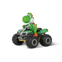 Radijo bangomis valdomas keturratis CARRERA Mario Kart Yoshi 1:20 mastelis 370400021