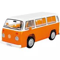Konstruktorius Cobi Volkswagen T2b autobusiukas oranžinis, mastelis 1:35