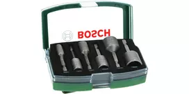 Bosch 6 vienetų veržliarakčių / lizdinių antgalių rinkinys (2 607 017 313)