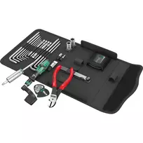 Gitaros įrankių rinkinys 9100 Kraftform compact, 27 dalių (juodas)