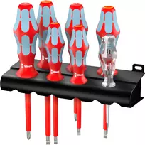 Wera 3160 i/7 Rack 05022728001 VDE-Schraubendreher-Satz 7tlg.Abtrieb Schlitz/Kreuzschlitz-PH (05022728001)
