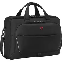Wenger portfelis Meteor, tinka 16–17 colių nešiojamam kompiuteriui (iki 43,2 cm), juodas
