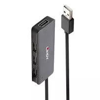 USB šakotuvas Lindy 4 prievadų USB 2.0