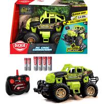 Radijo bangomis valdomas krokodilo formos automobilis Simba-Dickie Croc Commander, mastelis 1:18