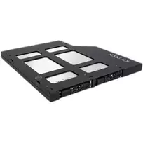 ICY DOCK - ToughArmor MB852M2PO-B - 2x M.2 NVMe PCIe 4.0 SSD zu 2x OCuLink Ultra Slim Wechselrahmen
