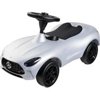 Vaikiškas automobilis Simba-Dickie BIG Mercedes-AMG GT sidabrinis/juodas – stumiamas/pedalinis