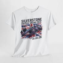 Silverstone Didžiosios Britanijos Grand Prix Marškinėliai F1 JK Lenktynių Grafinis Marškinėlis Motorsport Fan L